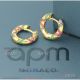 AAA Fake APM Monaco Multi-Color Gold Earrings On Sale (5)_th.jpg